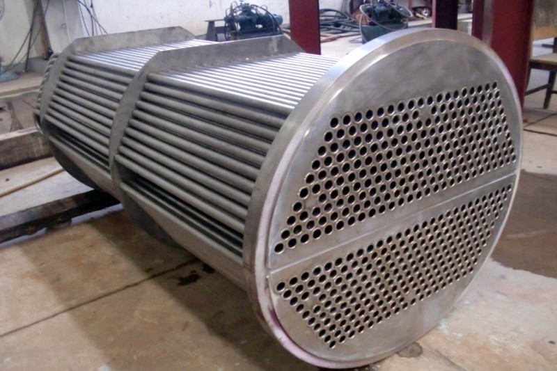 不锈钢换热器管板法兰使用案例